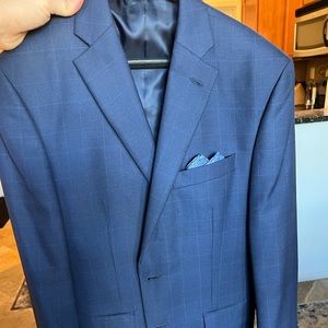 Michael Kors Mens Windowpane Suit